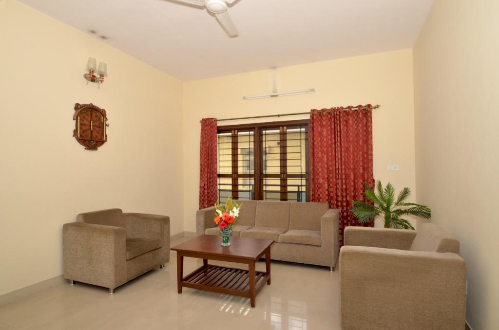 Living room | Service apartments  in Bangalore